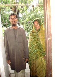 Anowara Begum and her Husband